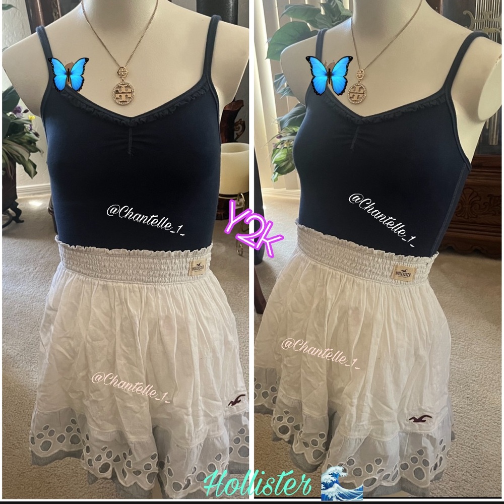 Y2K Hollister beautiful and unique boho retro high waist sundress